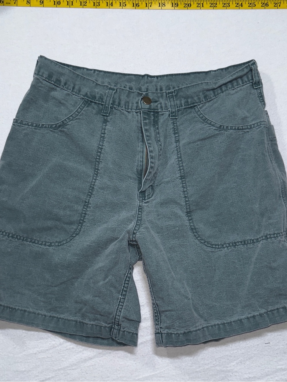 1980s vintage men’s workwear Men's Casual Green Shorts